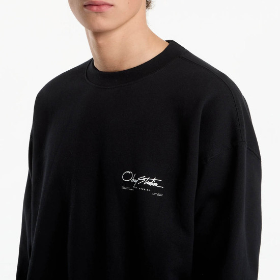 Obey Ανδρικό φούτερ Autograph Crew Fleece